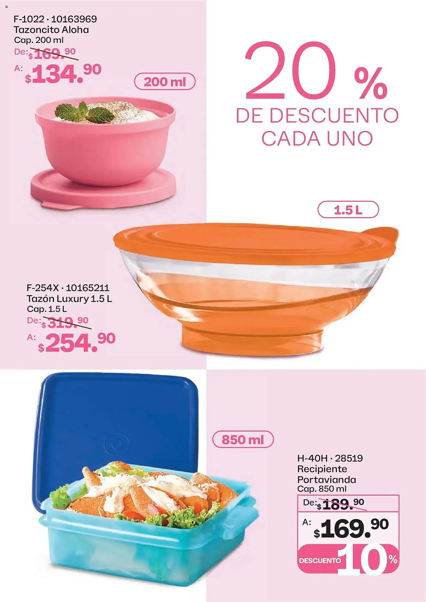 Catálogo de Catálogo Tupperware 23 de febrero al 23 de marzo 2026 - Pagina 93