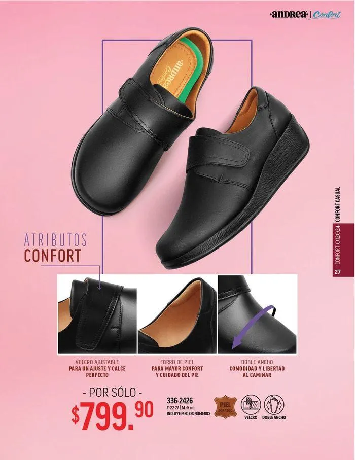 Catálogo de ANDREA - CALZADO CONFORT 26 de agosto al 25 de enero 2025 - Pagina 21