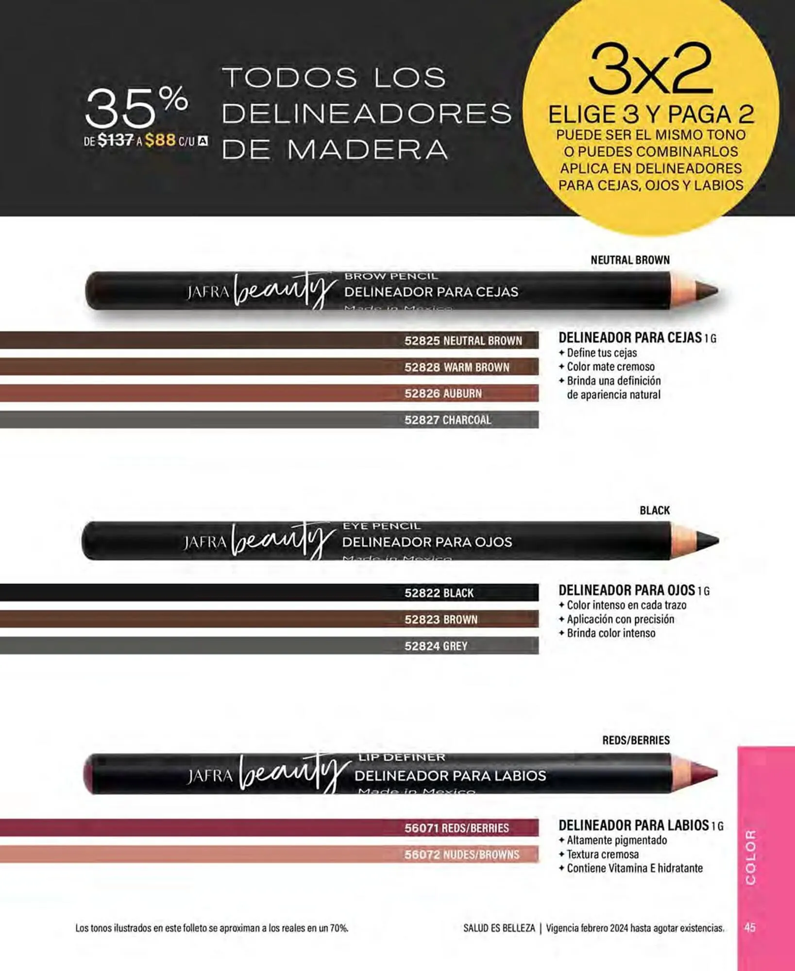 Catálogo de Catálogo Jafra 1 de febrero al 29 de febrero 2024 - Pagina 45