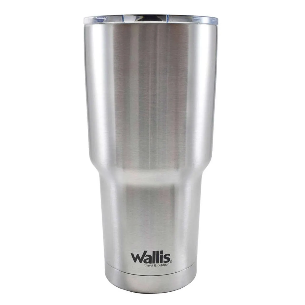 Vaso térmico de acero inox, 700 ml, color acero con negro