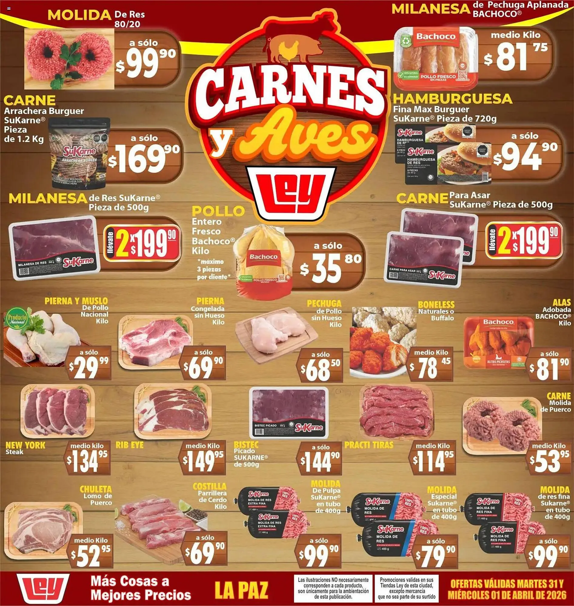 Catálogo de Folleto Casa Ley 31 de marzo al 1 de abril 2026 - Pagina 1