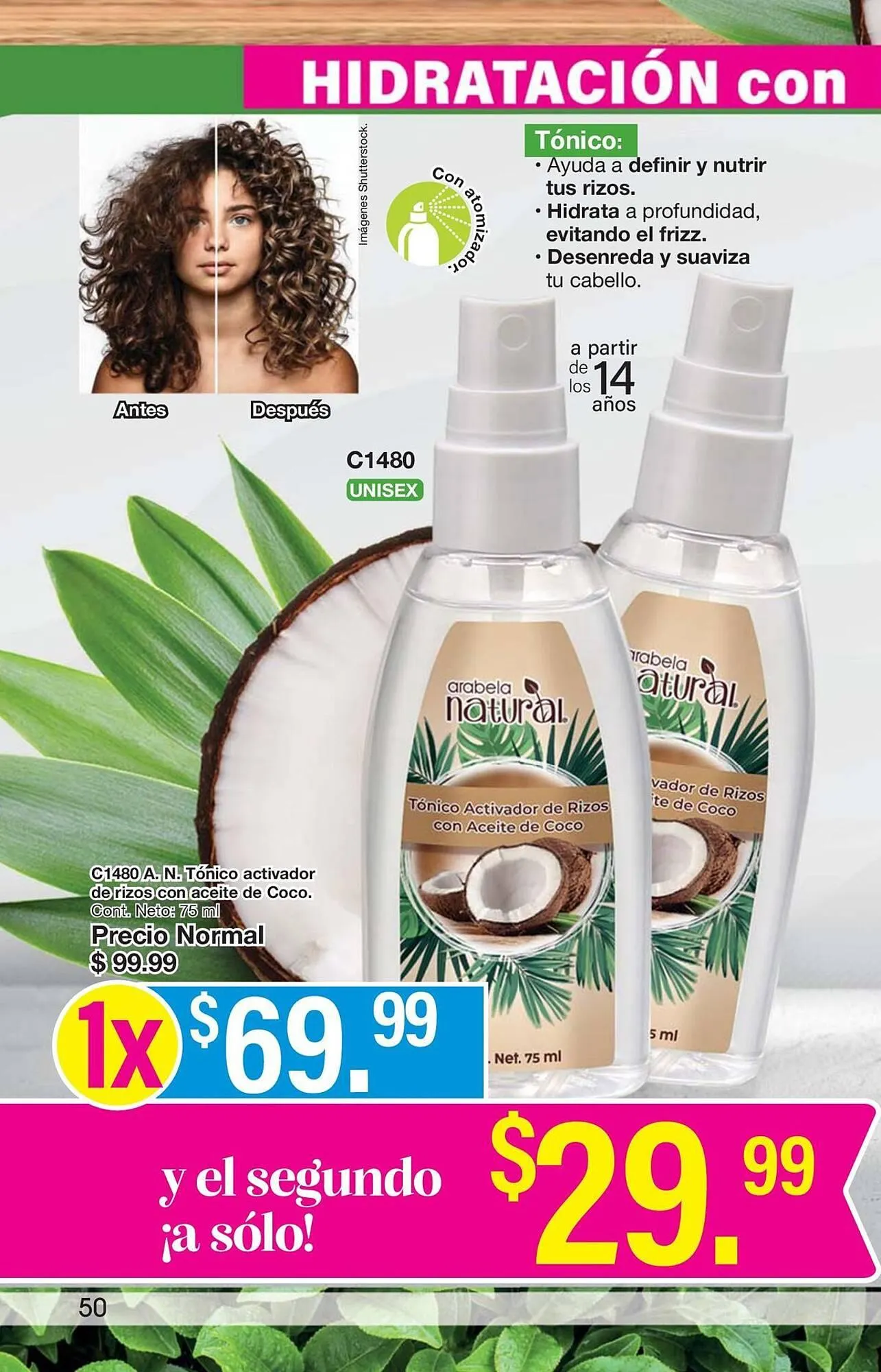 Catálogo de Catálogo Arabela 14 de agosto al 4 de septiembre 2025 - Pagina 50