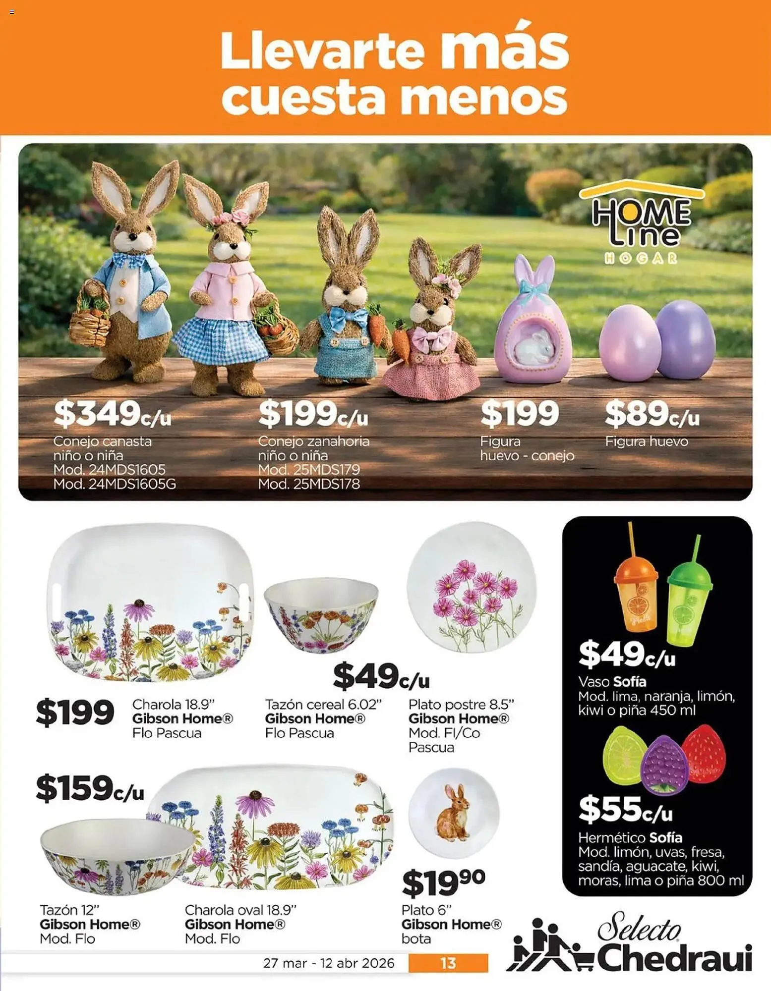 Catálogo de Folleto Chedraui 27 de marzo al 12 de abril 2026 - Pagina 13