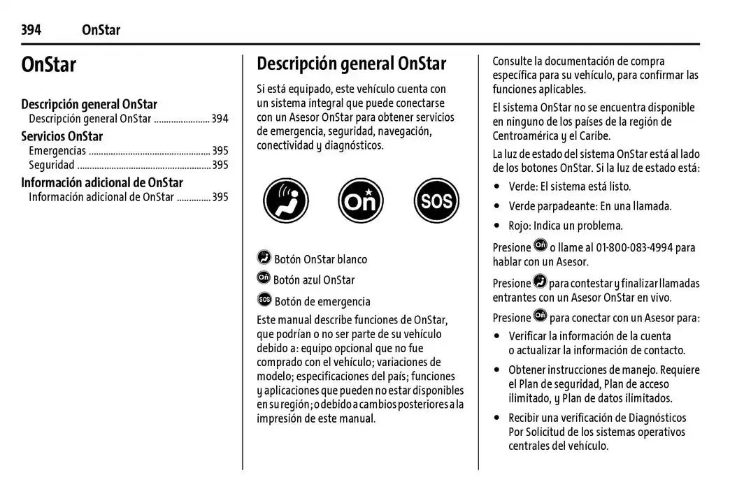 Catálogo de Chevrolet Corvette Stingray Manual del propietario 22 de enero al 31 de diciembre 2025 - Pagina 395