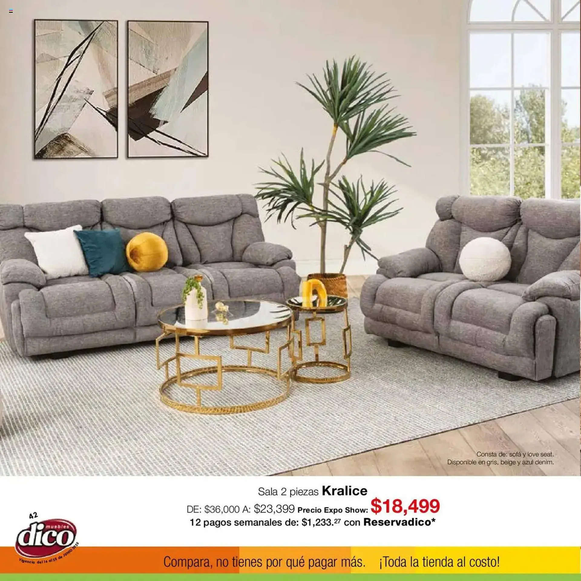 Catálogo de Catálogo Muebles Dico 12 de junio al 25 de junio 2025 - Pagina 40