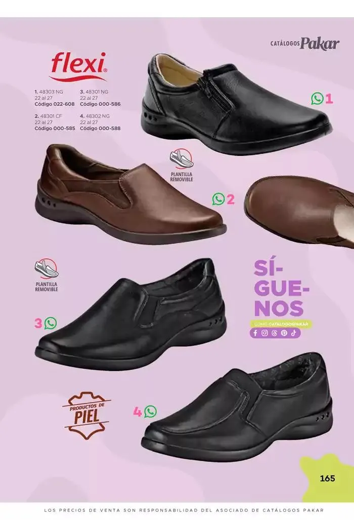 Catálogo de Pakar Mujer 31 de enero al 31 de agosto 2025 - Pagina 165