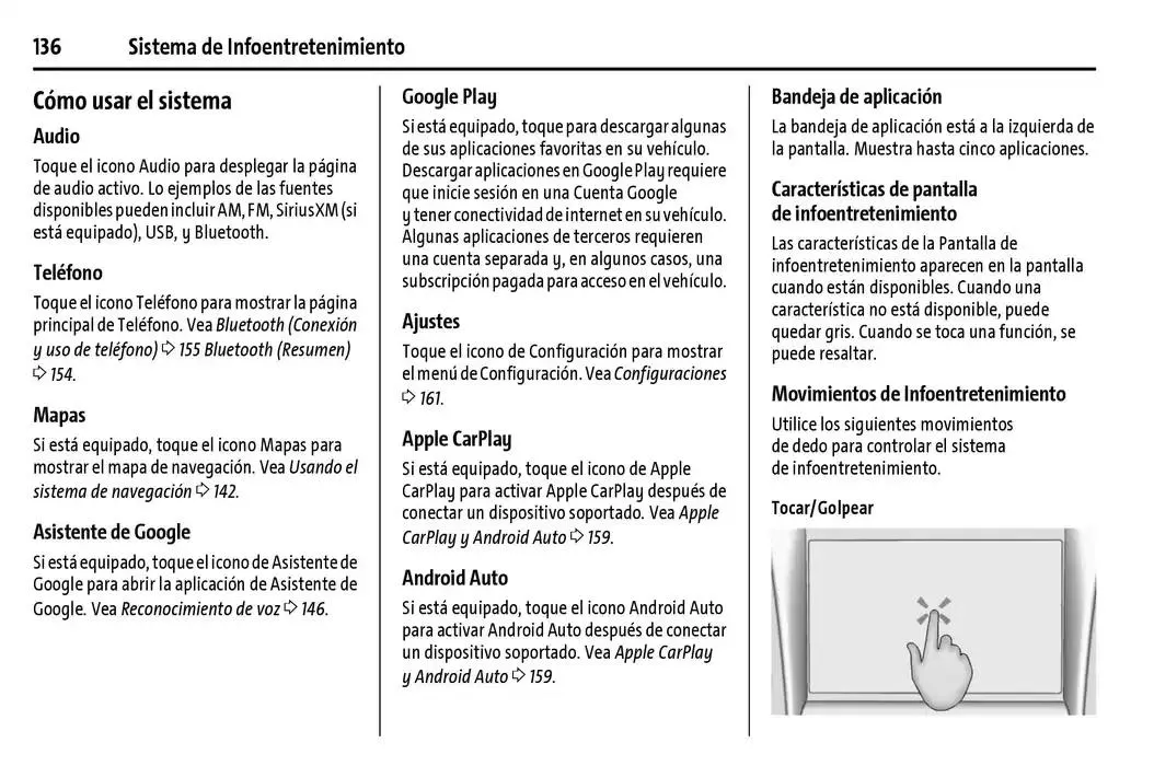 Catálogo de Chevrolet Corvette Stingray Manual del propietario 22 de enero al 31 de diciembre 2025 - Pagina 137