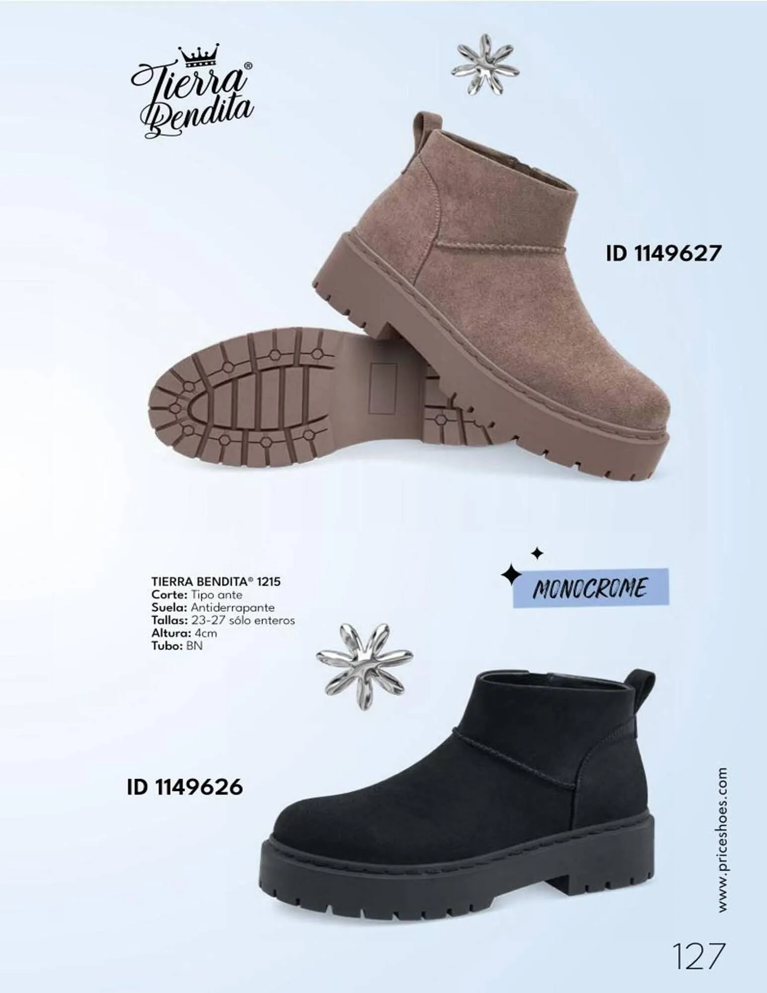 Catálogo de Catálogo Price Shoes 15 de abril al 31 de diciembre 2025 - Pagina 127