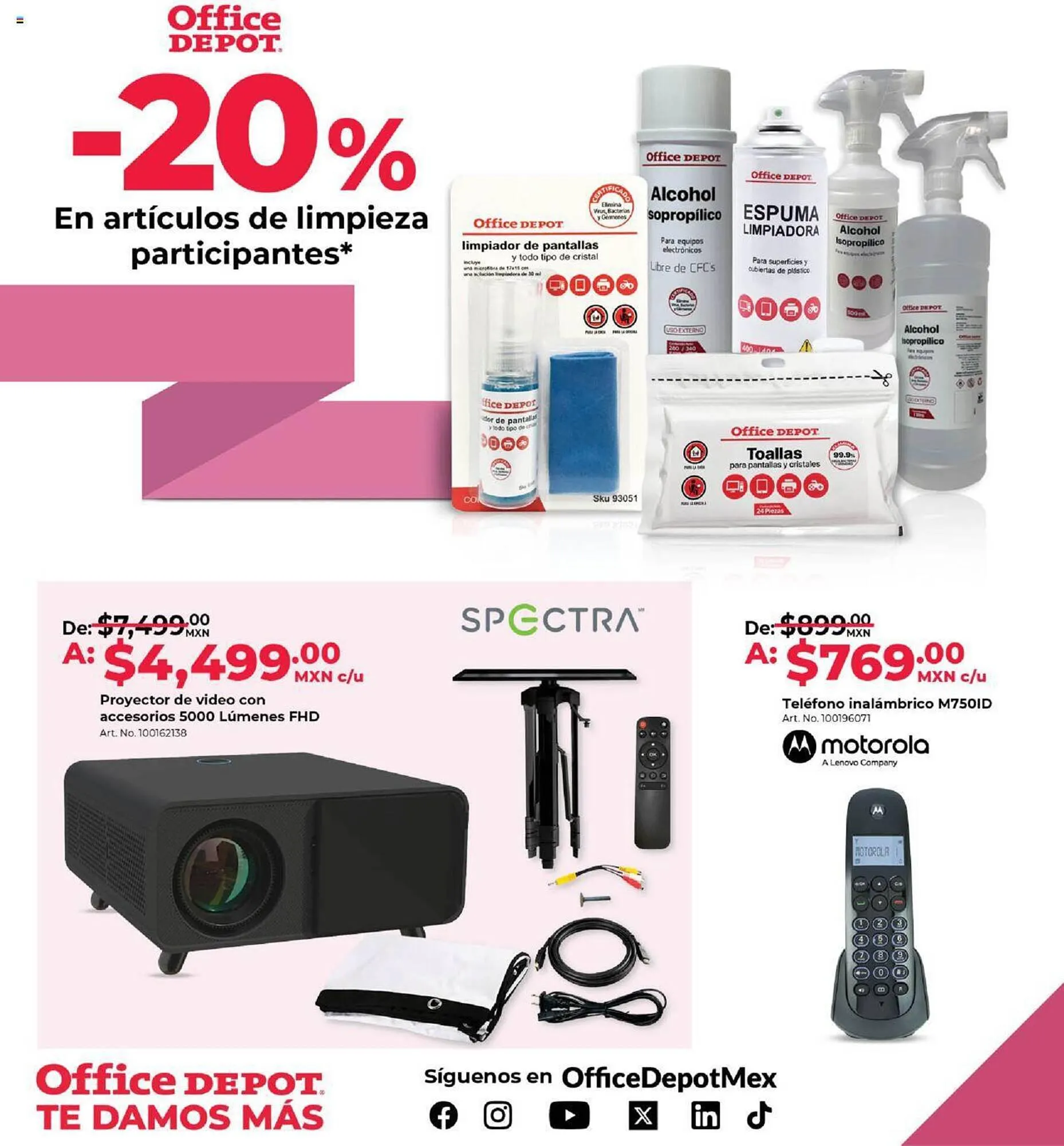 Catálogo de Catálogo Office Depot 1 de abril al 30 de abril 2024 - Pagina 8