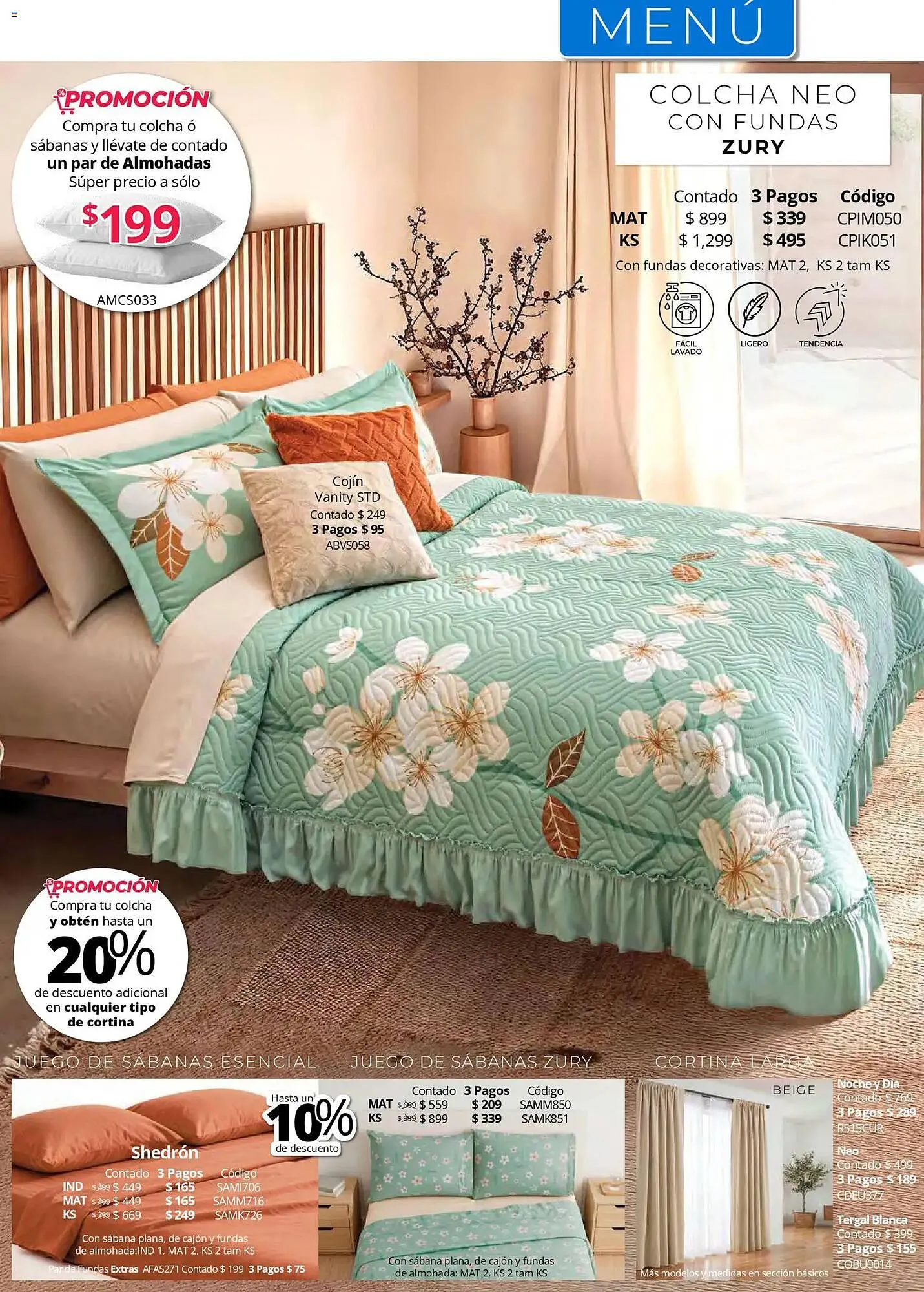 Catálogo de Catálogo Colchas Concord 1 de mayo al 1 de agosto 2026 - Pagina 118