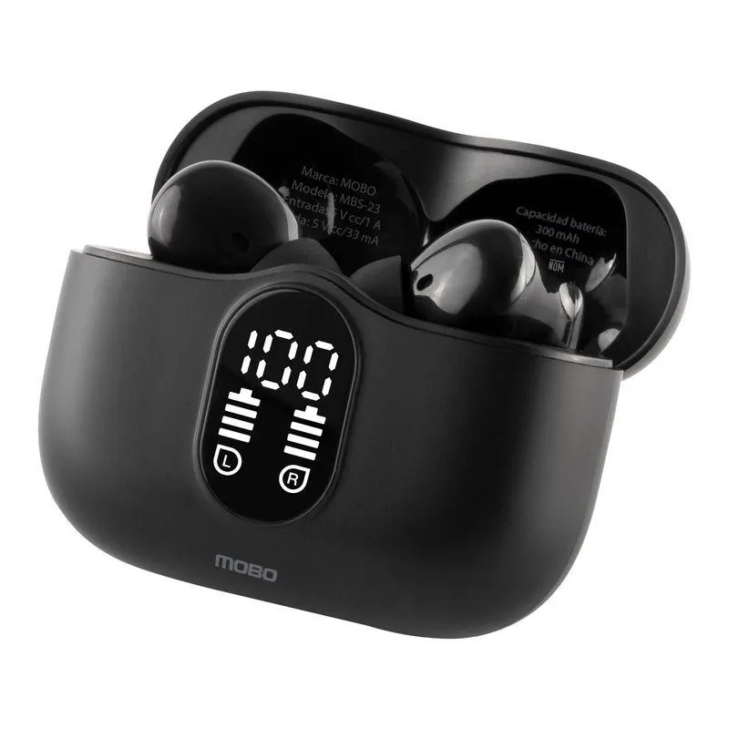Audífonos Bluetooth Mobo Cast Negro