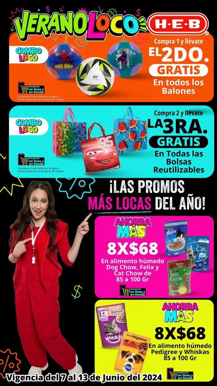 Catálogo de Ofertas HEB - Verano Loco 10 de junio al 13 de junio 2024 - Pagina 6