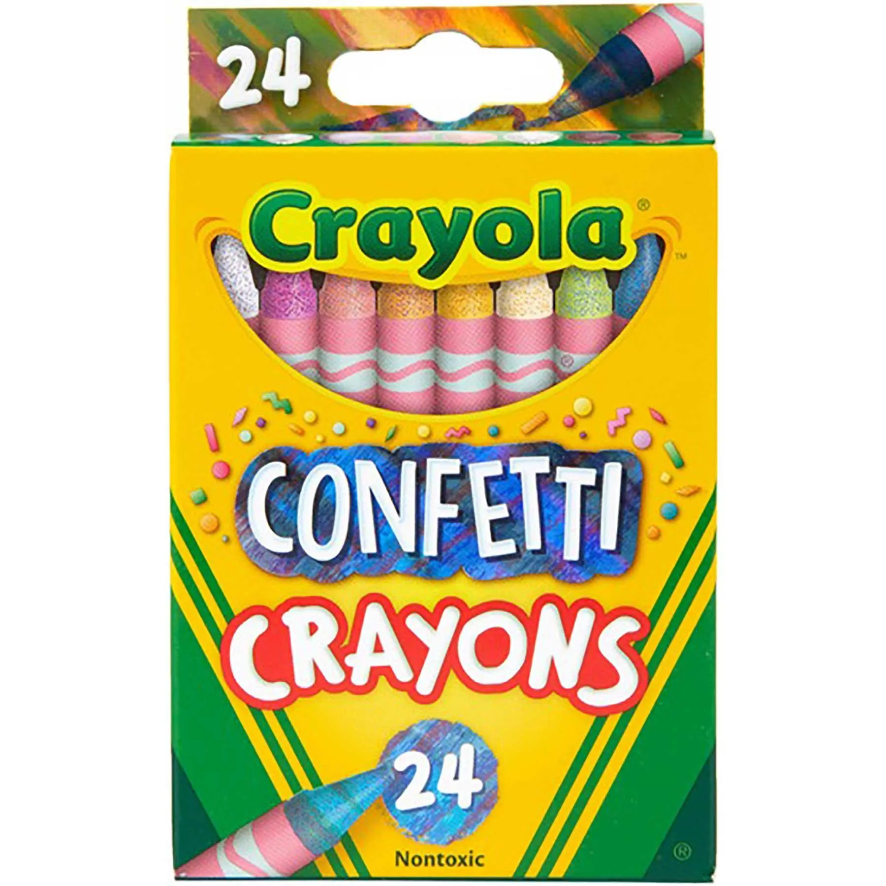 Crayones Estándar Crayola Confetti C/24