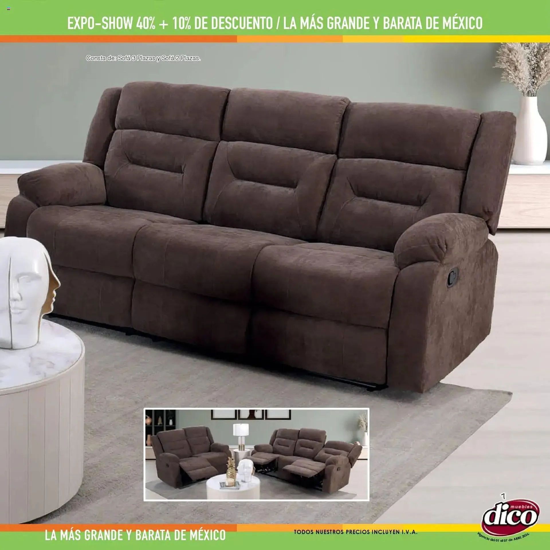 Catálogo de Catálogo Muebles Dico 1 de abril al 7 de abril 2026 - Pagina 7