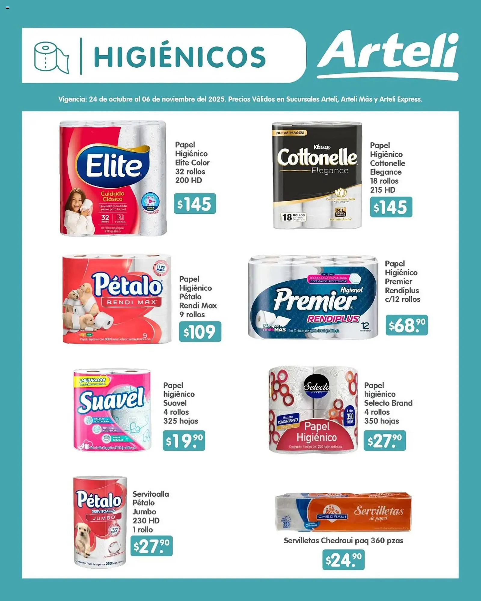 Catálogo de Folleto Arteli 27 de octubre al 6 de noviembre 2025 - Pagina 14