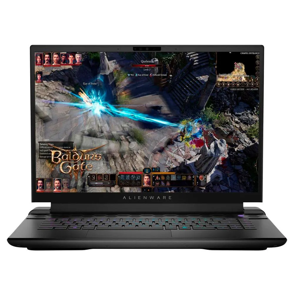 Laptop Gamer Dell Alienware M16 / Intel Core i7-13700HX de 16 núcleos / NVIDIA GeForce RTX 4070 8GB / 16” / 2560x1600 / 165 Hz / RAM 16GB / ALIENWARE M16