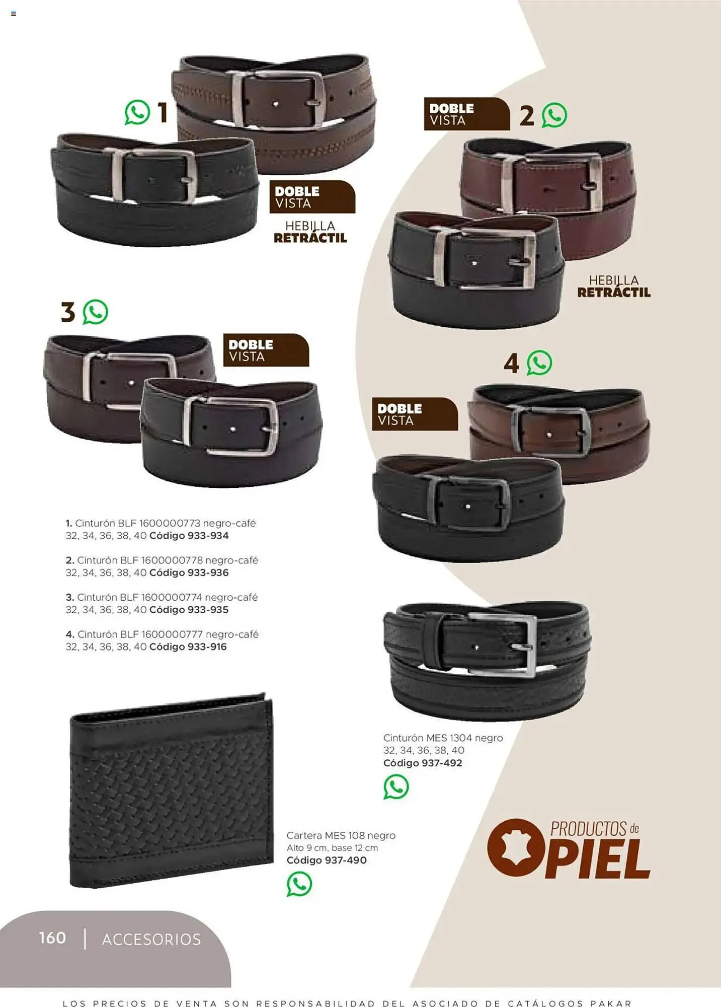 Catálogo de Catálogo SC Pakar 24 de julio al 1 de enero 2026 - Pagina 160