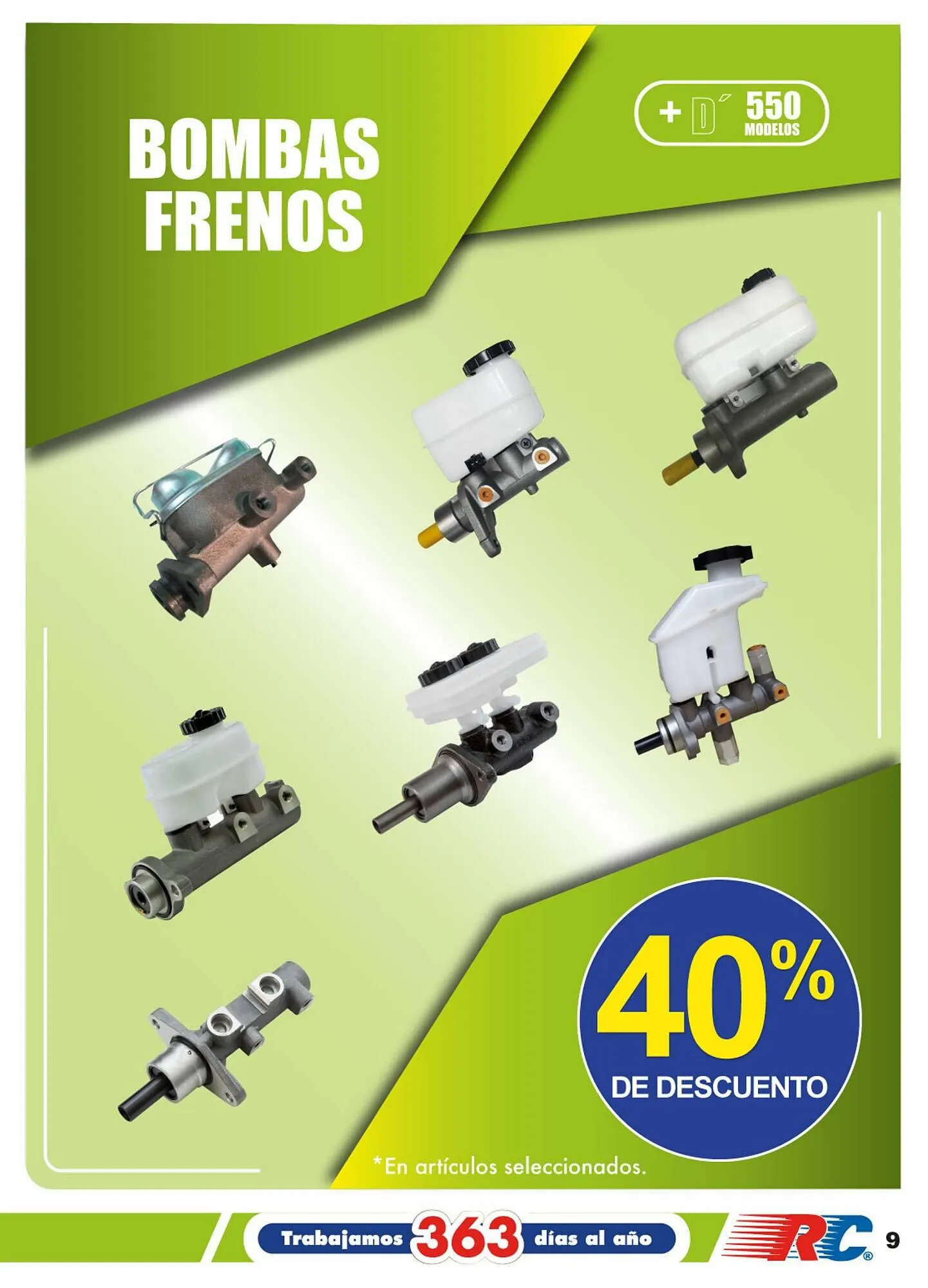 Catálogo de Catálogo Refaccionaria California 1 de noviembre al 30 de noviembre 2024 - Pagina 9