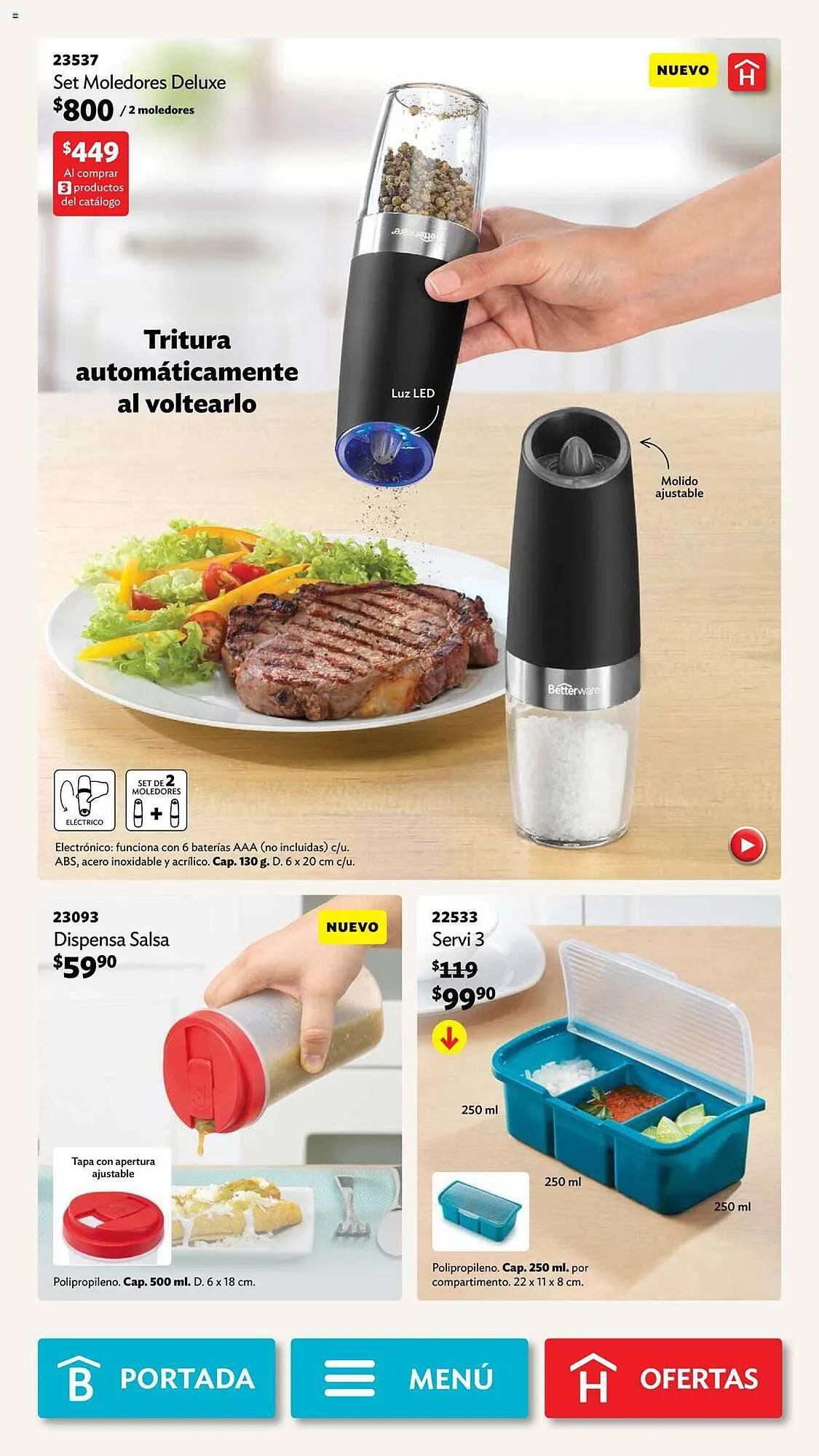 Catálogo de Catálogo BetterWare 2 de octubre al 27 de octubre 2023 - Pagina 46