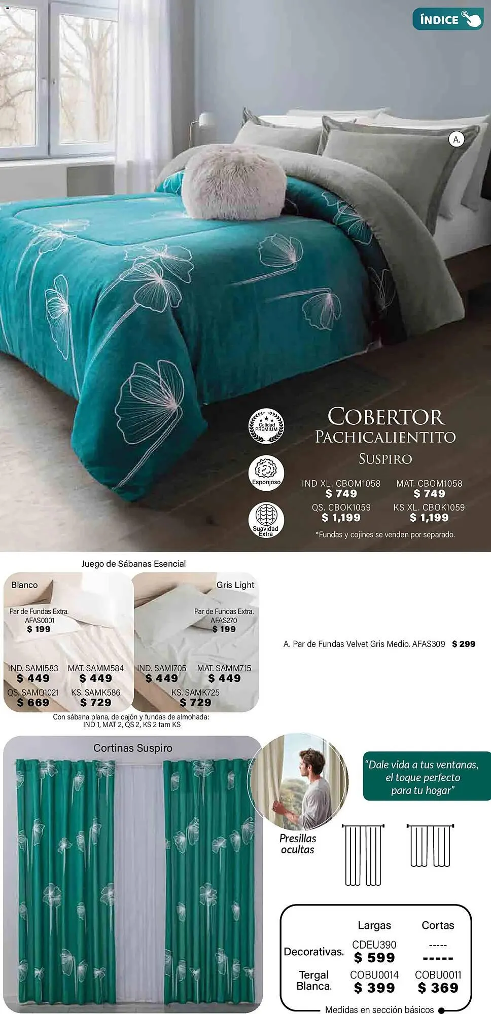 Catálogo de Catálogo Colchas Concord 1 de noviembre al 1 de febrero 2026 - Pagina 330