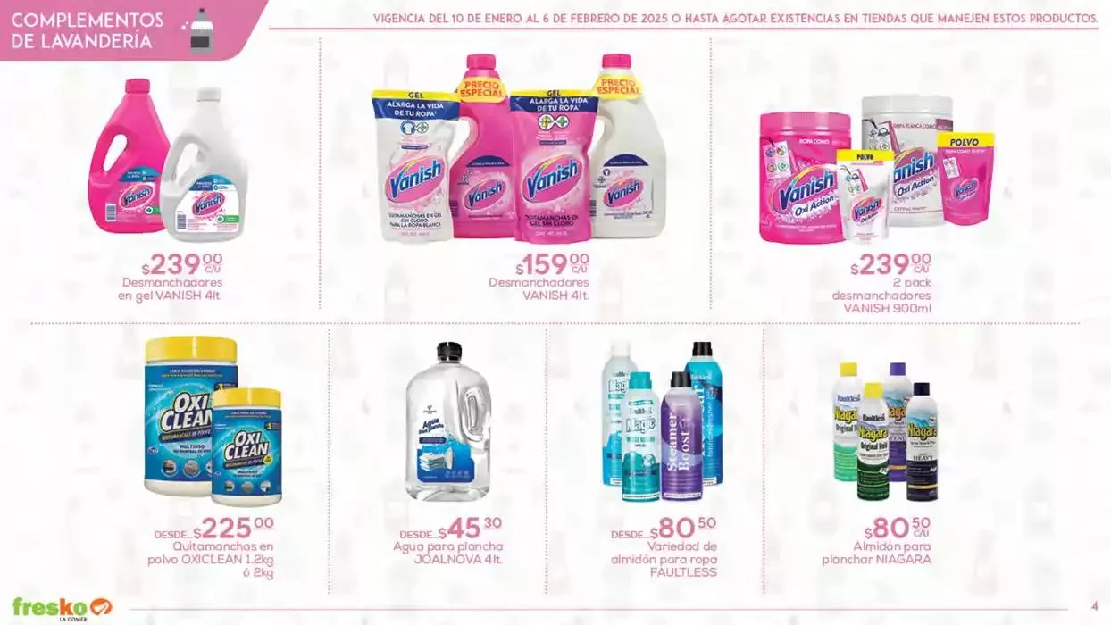 Catálogo de Limpieza - Fresko 10 de enero al 6 de febrero 2025 - Pagina 4