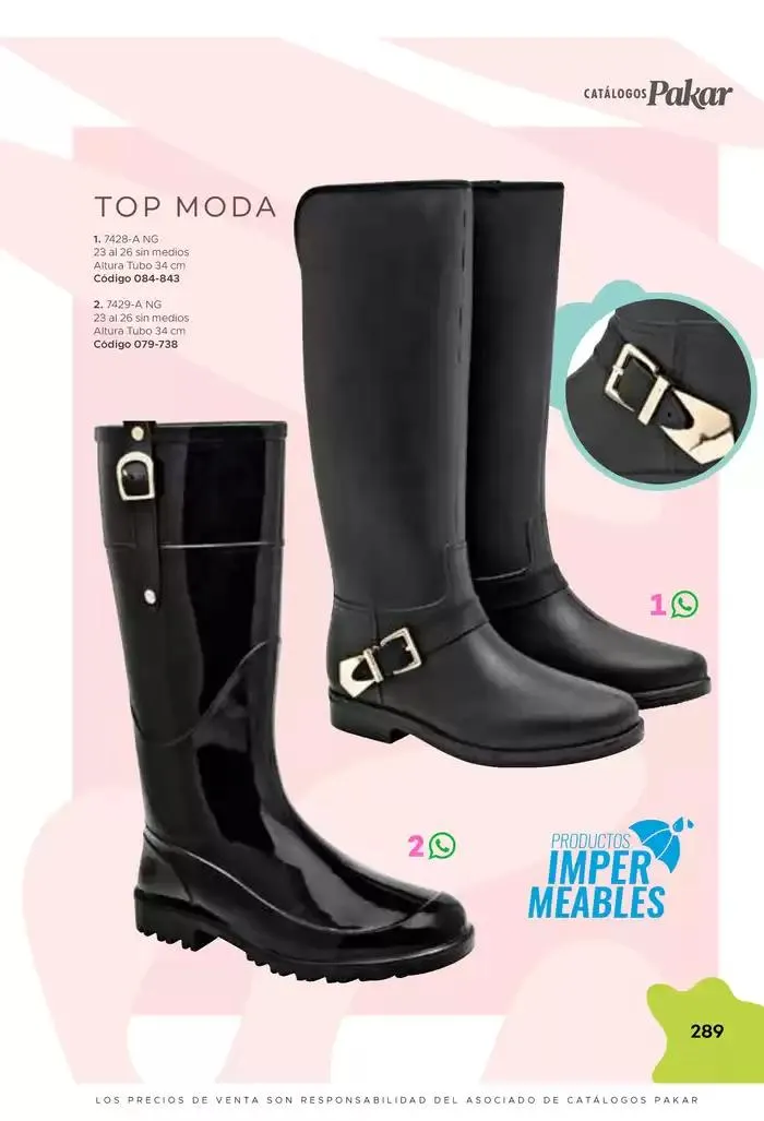 Catálogo de Pakar Mujer 31 de enero al 31 de agosto 2025 - Pagina 289