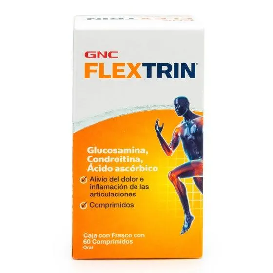 Flextrin Glucosamina Condroitina GNC 60 Tabletas