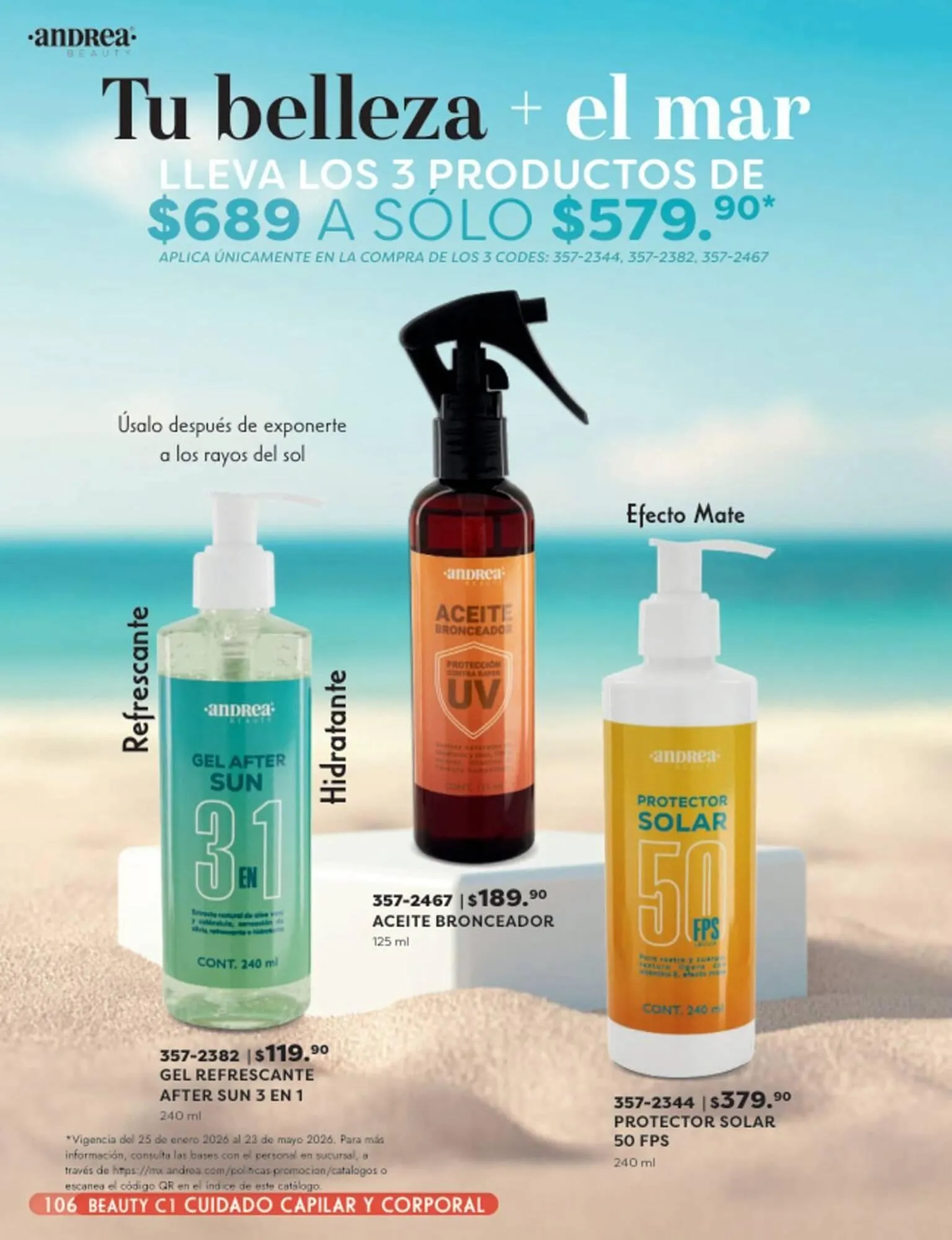 Catálogo de Catálogo Andrea 30 de enero al 30 de abril 2026 - Pagina 106