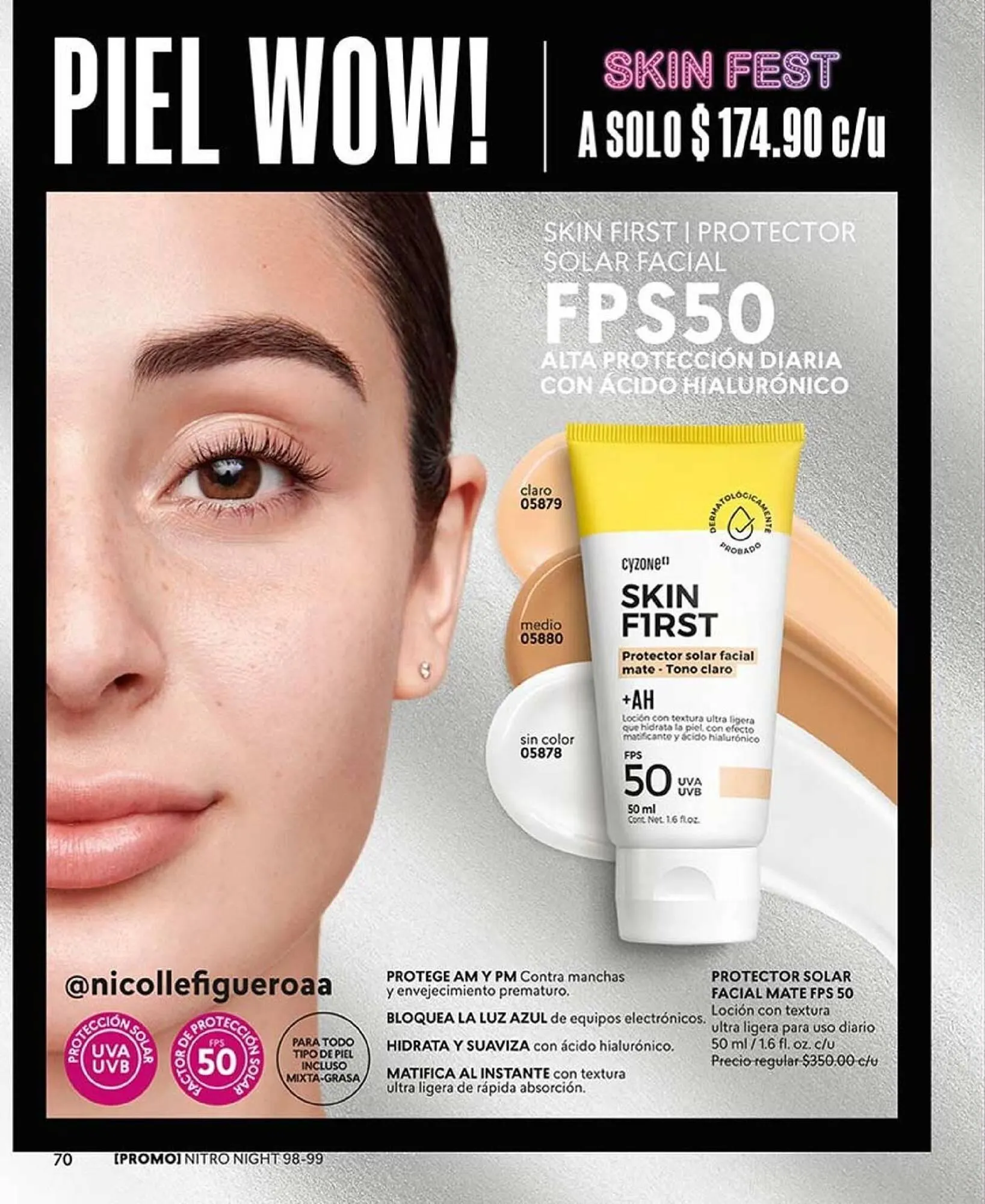 Catálogo de Catálogo Cyzone 1 de agosto al 31 de agosto 2025 - Pagina 70