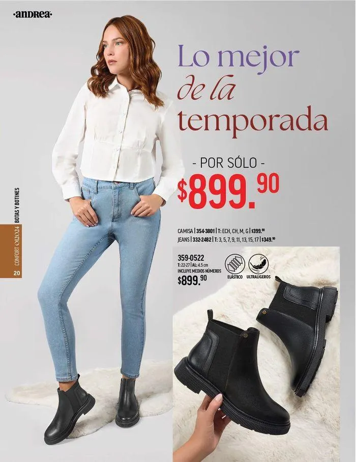Catálogo de ANDREA - CALZADO CONFORT 26 de agosto al 25 de enero 2025 - Pagina 13
