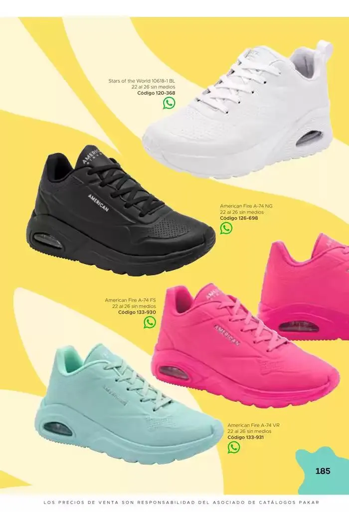 Catálogo de Pakar Casual 31 de enero al 31 de agosto 2025 - Pagina 185