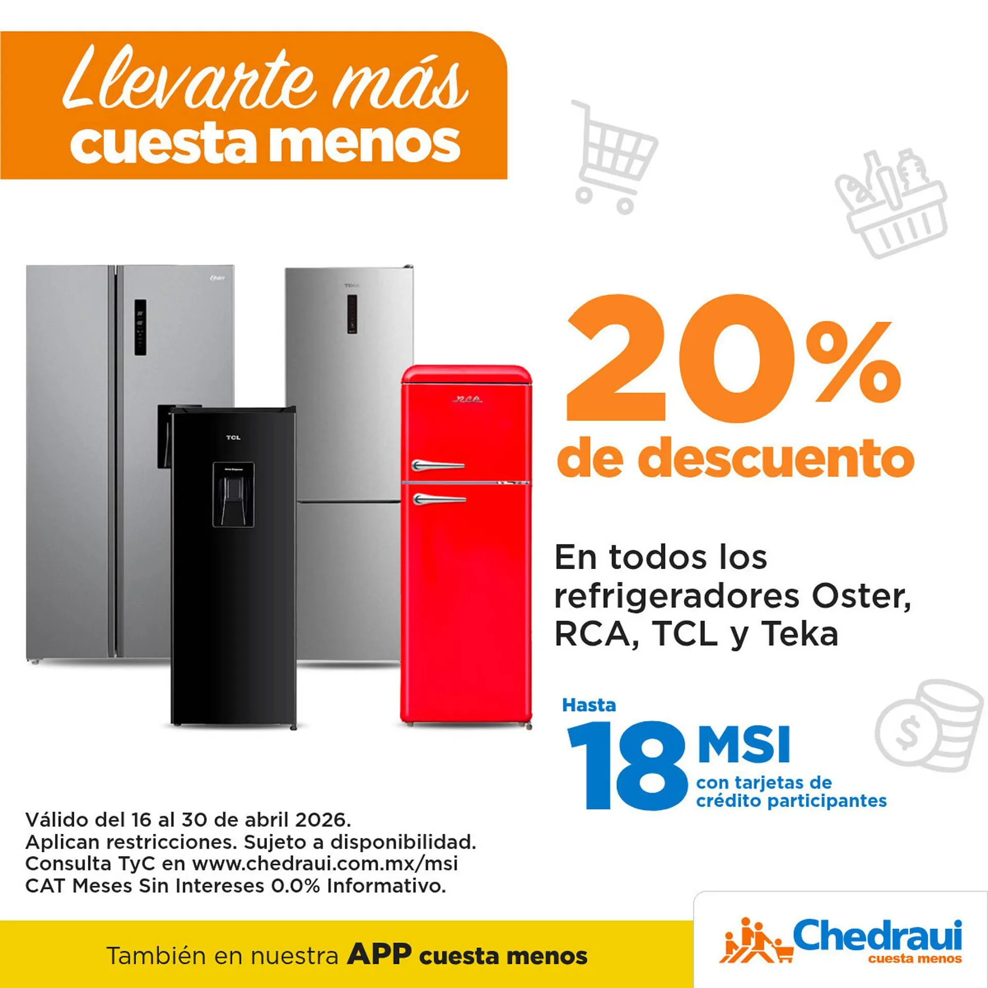 Catálogo de Folleto Chedraui 20 de abril al 30 de abril 2026 - Pagina 1