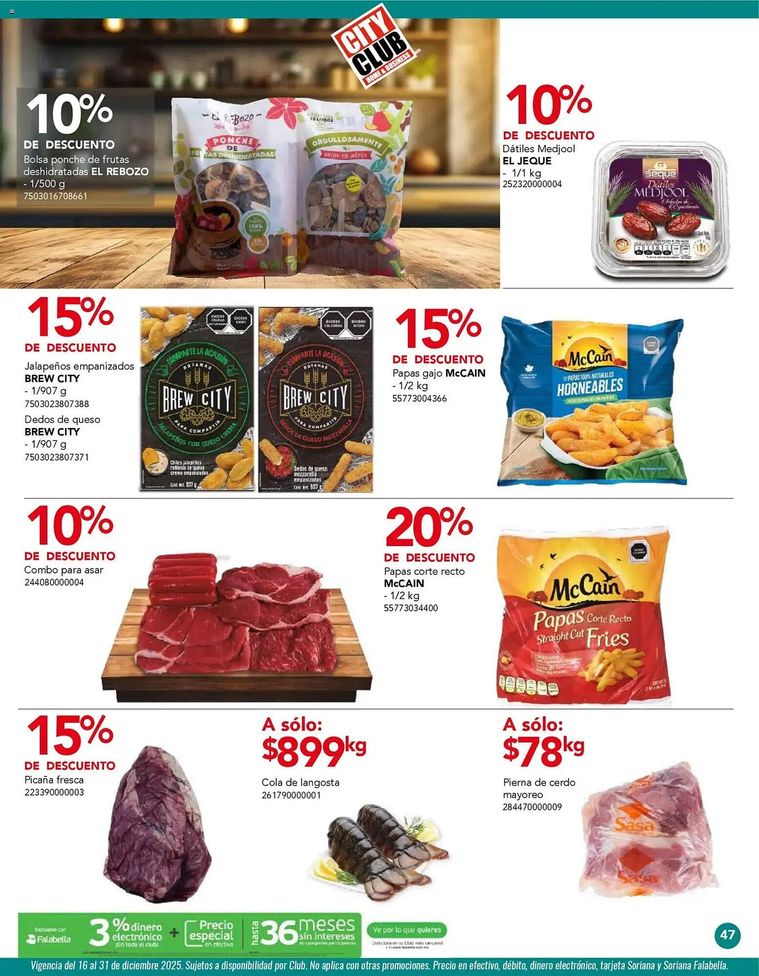 Catálogo de Catálogo City Club 1 de diciembre al 1 de enero 2026 - Pagina 47