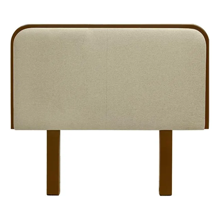 Cabecera Queen Tela Beige Lokit