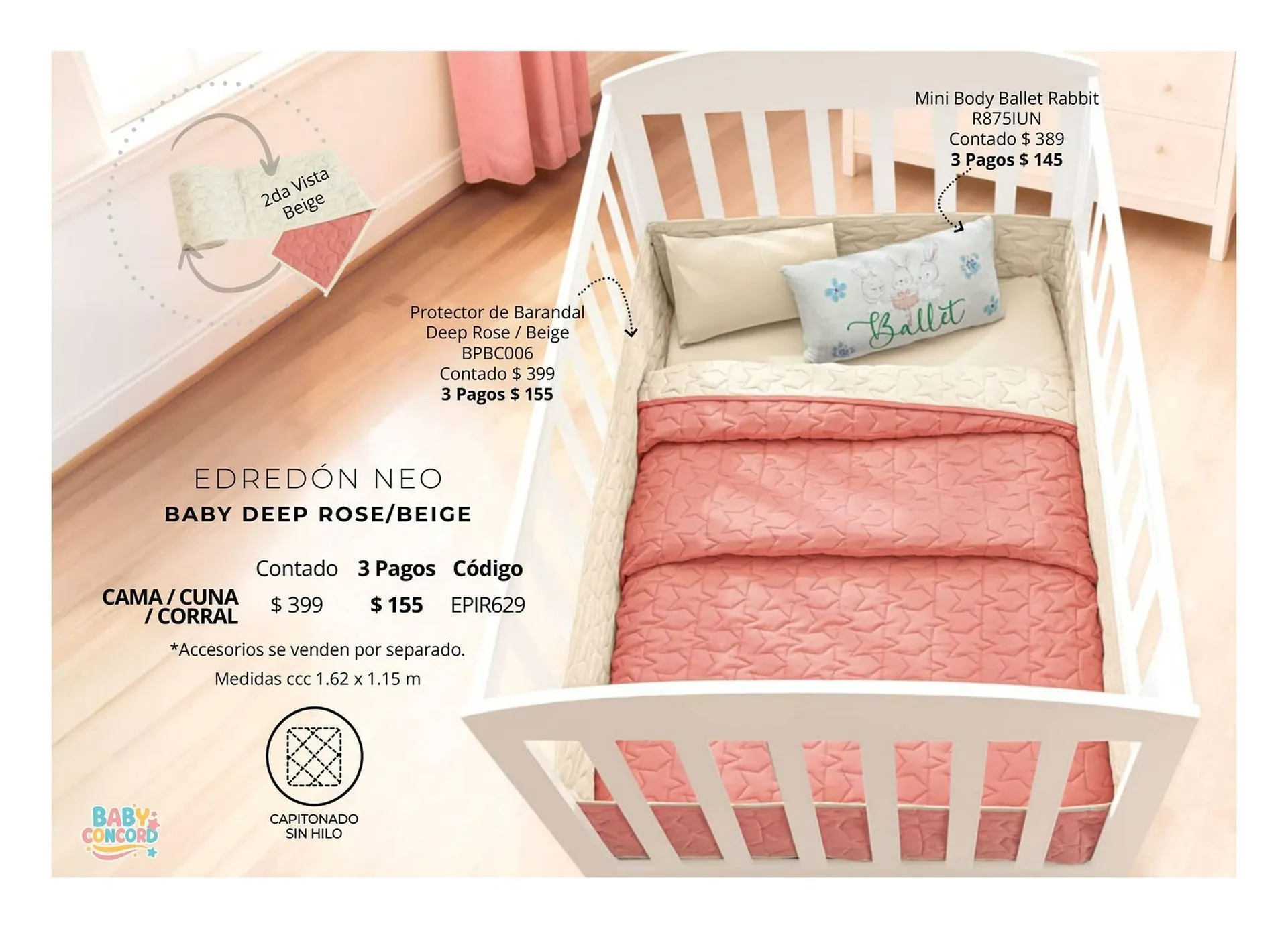 Catálogo de Catálogo Colchas Concord 1 de mayo al 31 de julio 2026 - Pagina 7