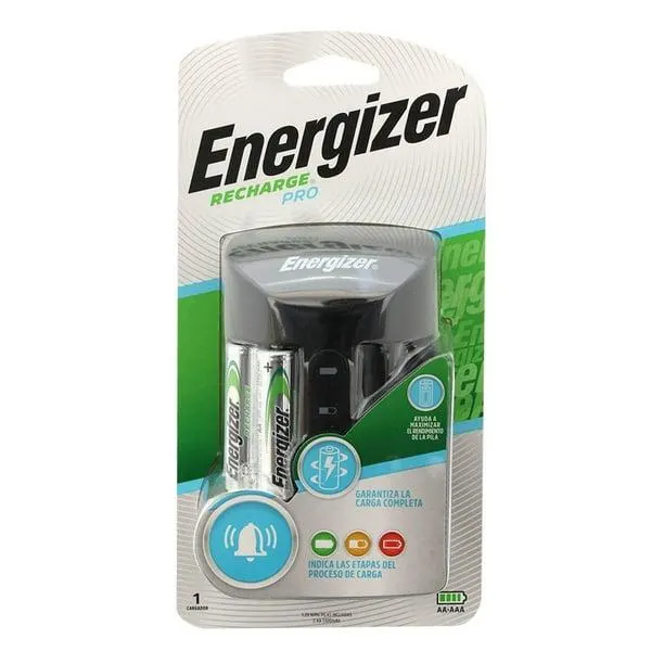Cargador de Pilas Energizer AA o AAA