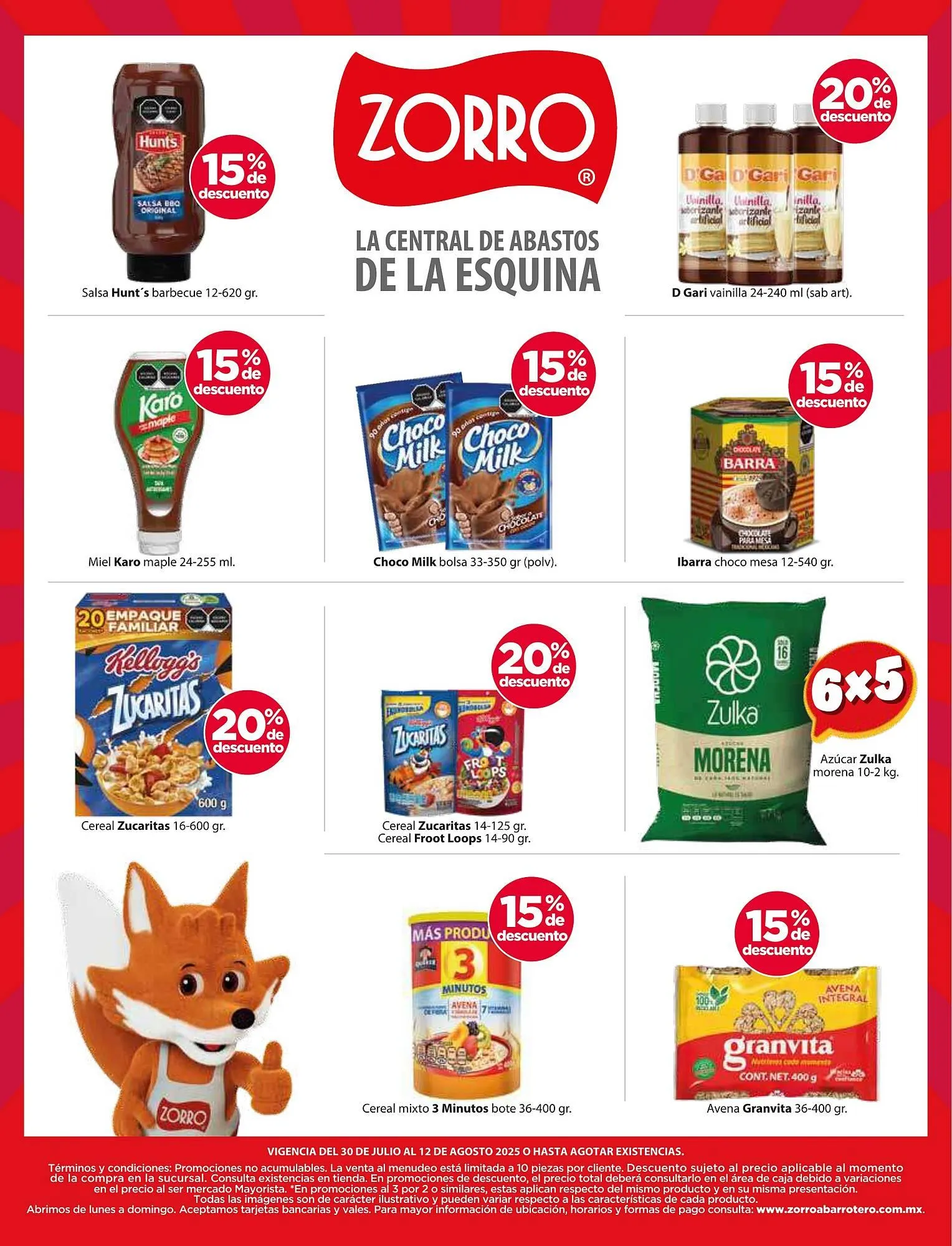 Catálogo de Catálogo Zorro 30 de julio al 12 de agosto 2025 - Pagina 9