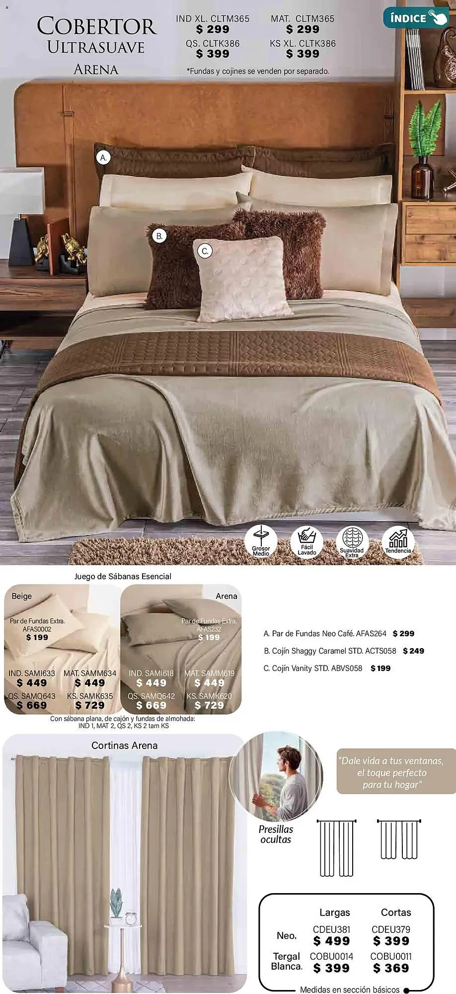 Catálogo de Catálogo Colchas Concord 1 de noviembre al 1 de febrero 2026 - Pagina 374