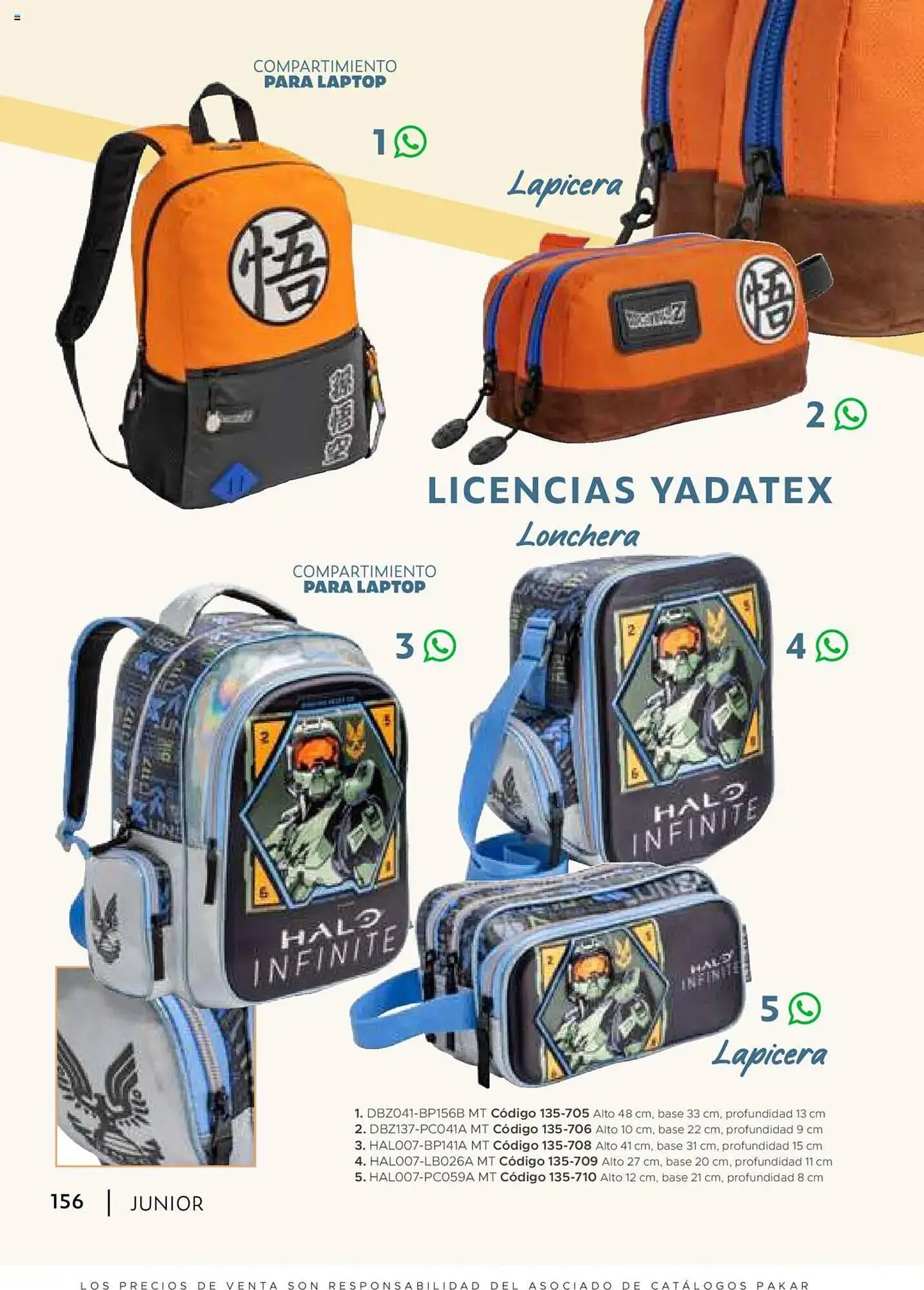 Catálogo de Catálogo SC Pakar 24 de julio al 1 de enero 2026 - Pagina 156