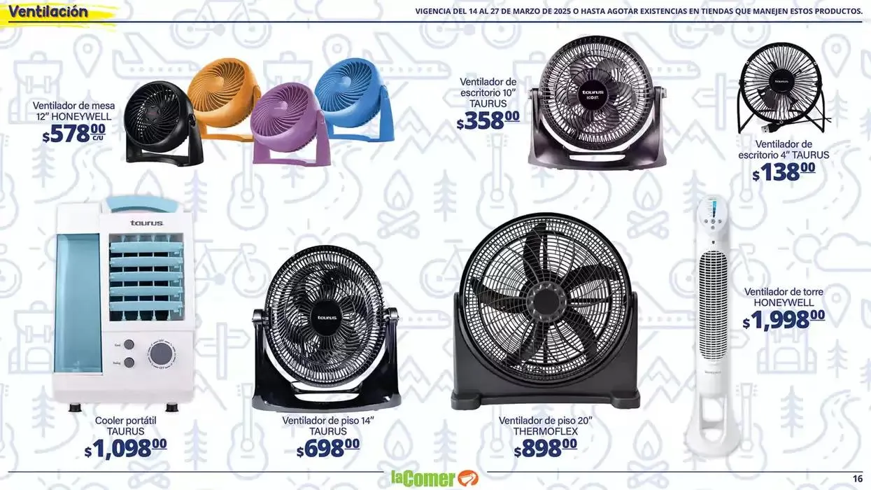 Catálogo de Vacaciones La Comer 14 de marzo al 27 de marzo 2025 - Pagina 16