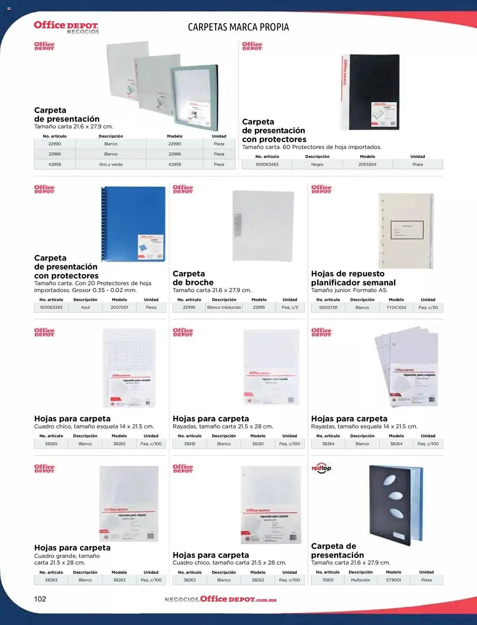 Catálogo de Catálogo Office Depot 9 de enero al 31 de diciembre 2025 - Pagina 104