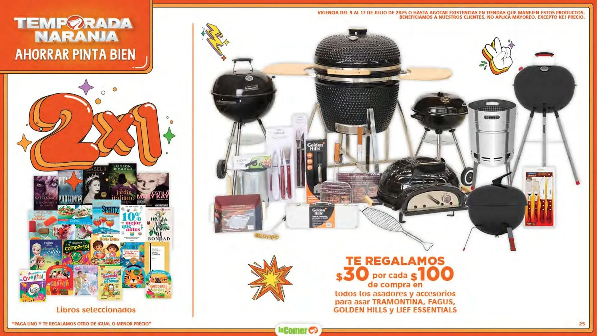 Catálogo de Catálogo La Comer 9 de julio al 17 de julio 2025 - Pagina 25