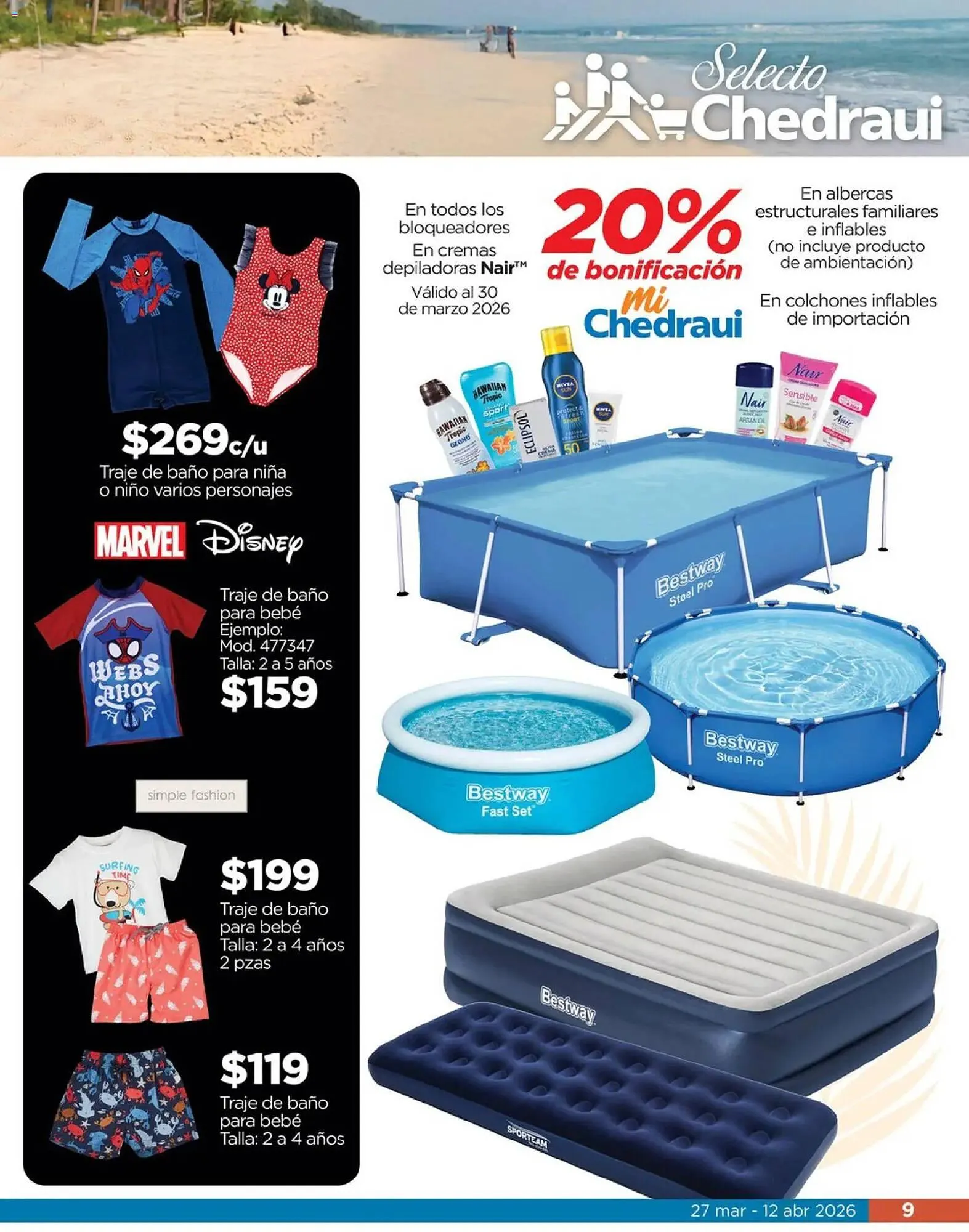 Catálogo de Folleto Chedraui 27 de marzo al 12 de abril 2026 - Pagina 9