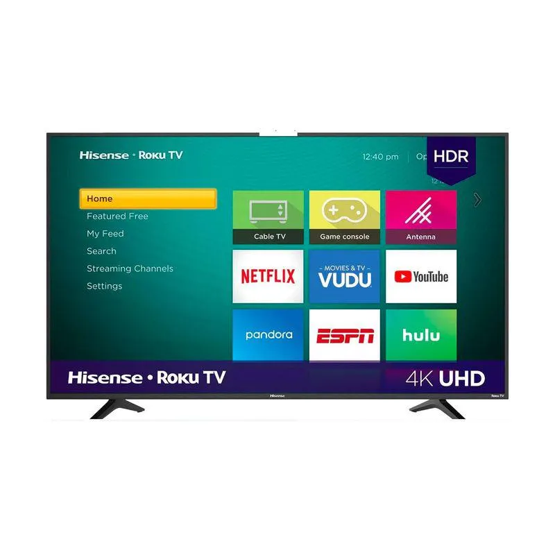 Pantalla Hisense Smart TV R6E Series 4K UHD Roku TV 58''