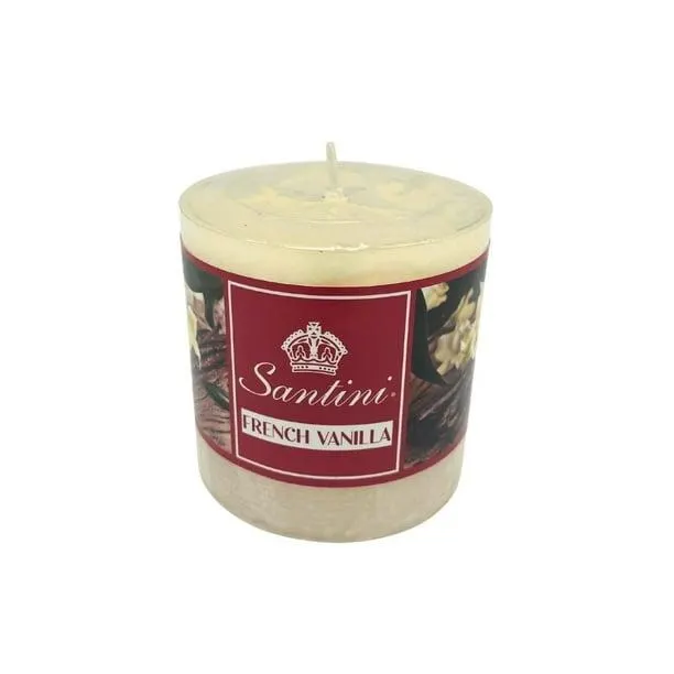 Vela decorativa de Navidad aroma Vainilla