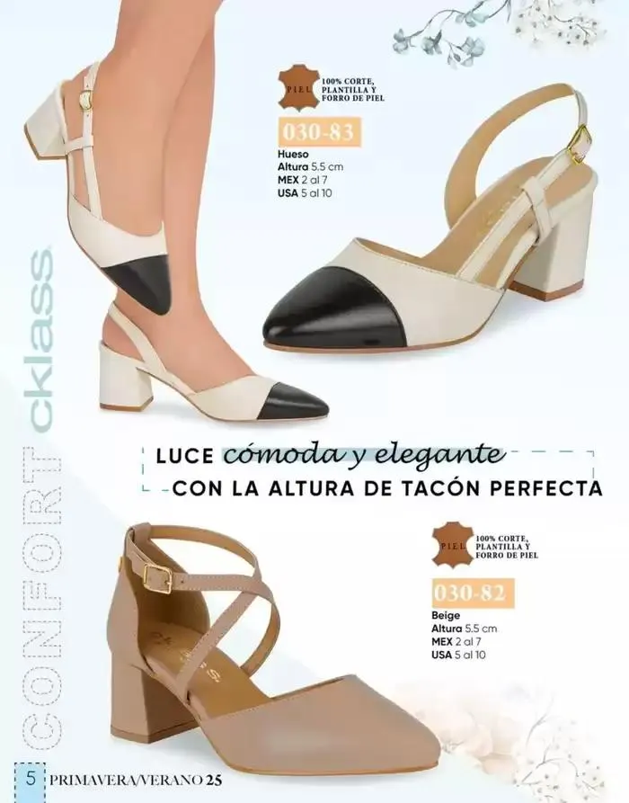Catálogo de Catálogo Cklass Confort Primavera Verano 2025 México 8 de enero al 30 de junio 2025 - Pagina 56