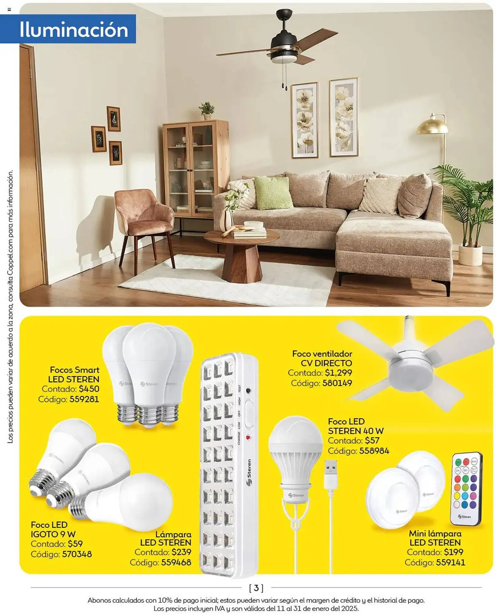 Catálogo de Catálogo Coppel 14 de enero al 31 de enero 2025 - Pagina 3