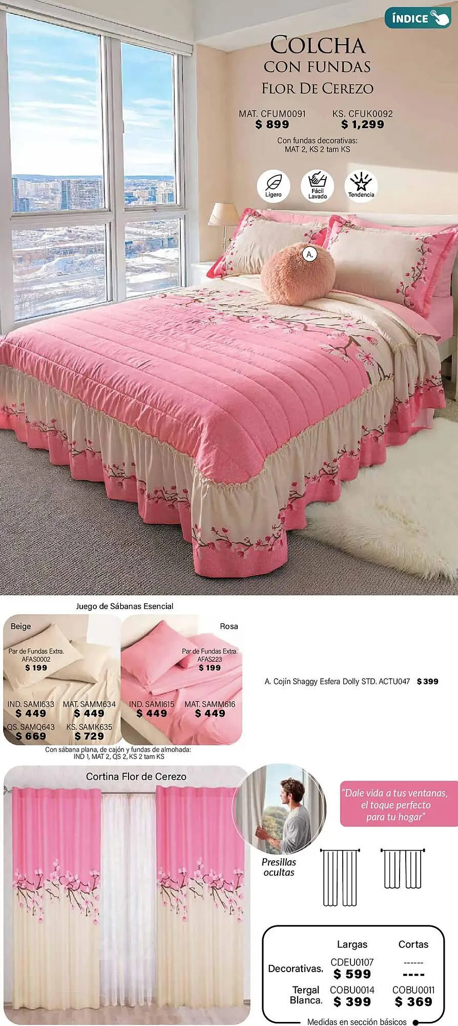 Catálogo de Catálogo Colchas Concord 1 de noviembre al 1 de febrero 2026 - Pagina 73