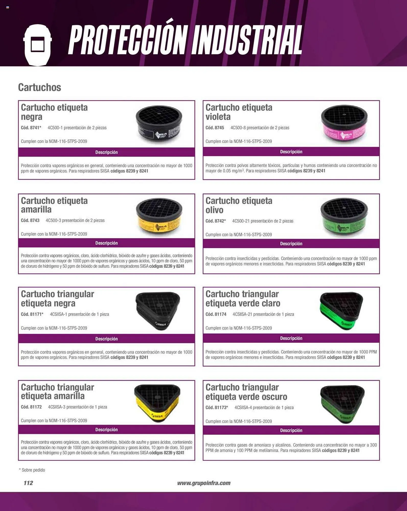 Catálogo de Catálogo Infra 1 de febrero al 31 de diciembre 2023 - Pagina 114