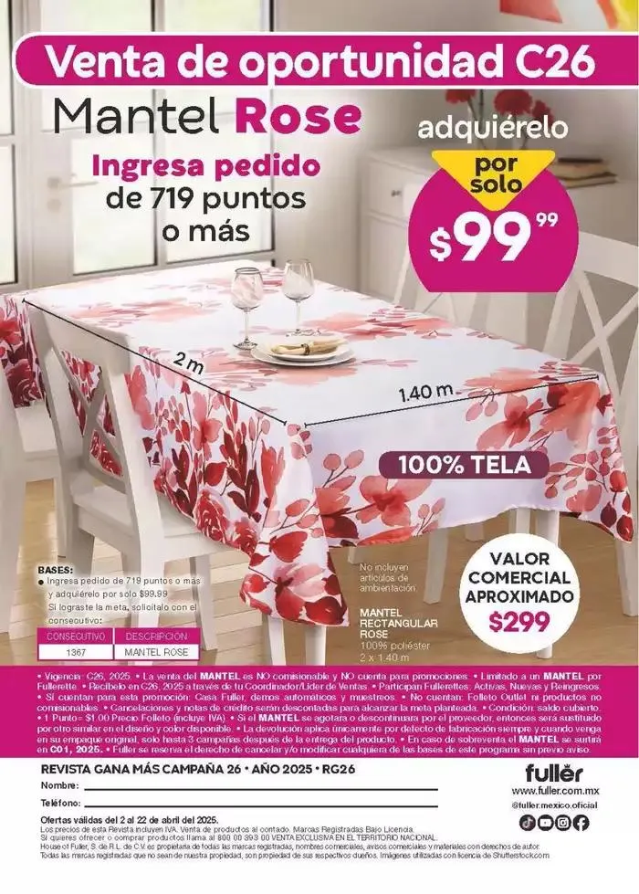 Catálogo de Fuller Revista Gana Más C26 3 de abril al 22 de abril 2025 - Pagina 19